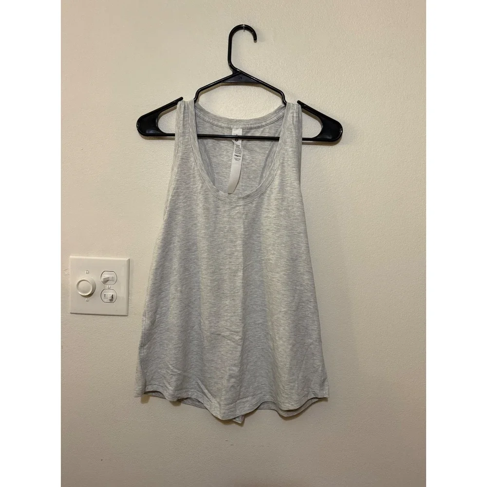 Lululemon Love Tank Heather Core Gray Size 8 NWT